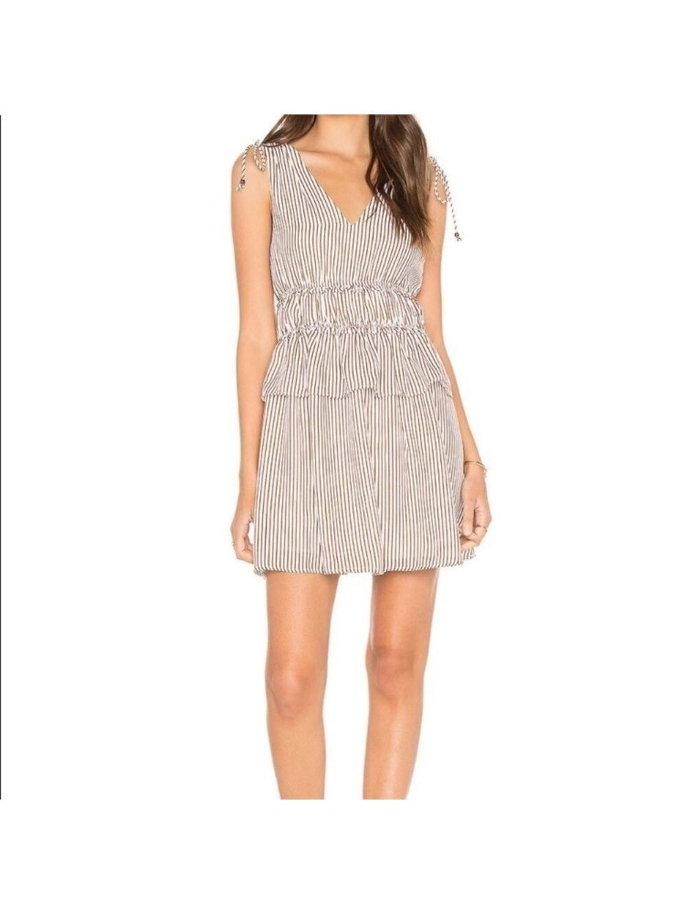 LINE And Dot Stripe llayda Mini Dress